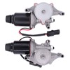 NewYall Left and Right Headlight Motor for Pontiac Fiero 1987-1988,