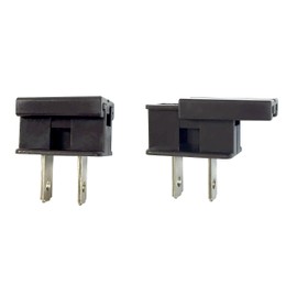 National Artcraft® Brown End Plug for SPT-2 Electrical Cord (Pkg/2)