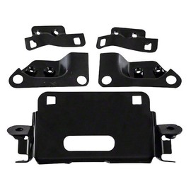Rear Bumper Bracket Kit - Compatible with 1967-1968 Pontiac Firebird