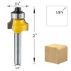 Yueqing Zhongji roundover router bit 1/4 shank router bits 1/4
