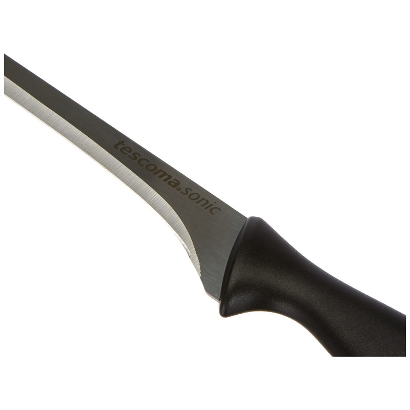 Tescoma Filetiermesser, Edelstahl, Silber/schwarz, 37.2 x 2 x 6.4 cm