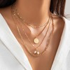Gold Necklaces for Women Trendy Chain Necklaces Layered Gold Pearl