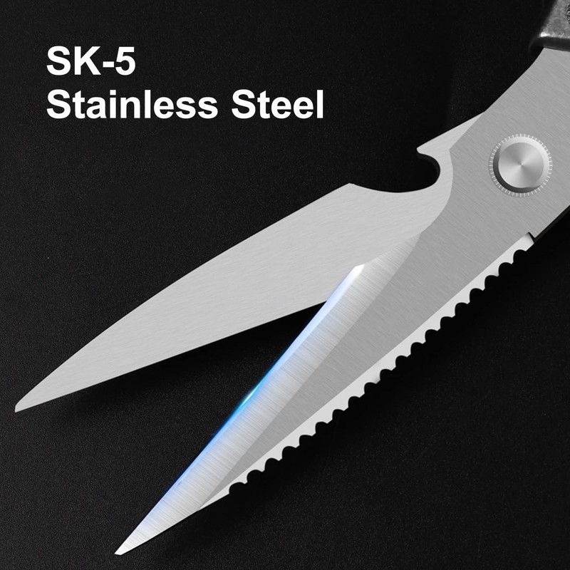 Kitchen Scissors Heavy Duty Food Shears All Purpose Premium Stainless