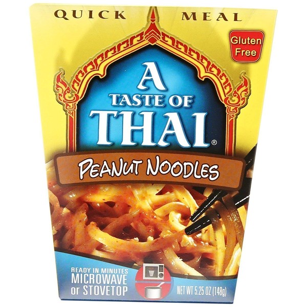 A Taste Of Thai, Noodle Peanut Quick Meal, 5.25 Ounce (Pack of 1)