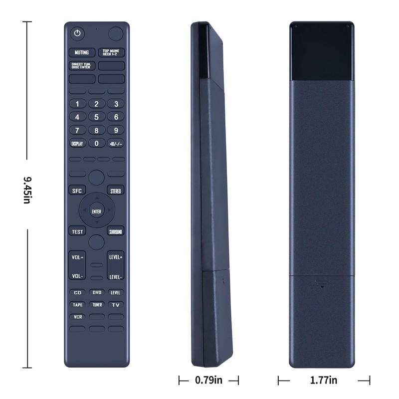 TCNOUMT Replacement EUR647139 Remote Control fit for TECHNICS Receiver SA-AX540