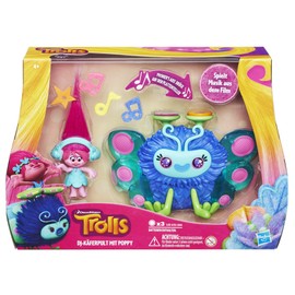 Hasbro Trolls B9885100 - Trollstadt DJ-Käferpult mit Poppy Spielset