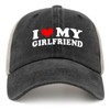 I Heart My Girlfriend I Love My Girlfriend GF hat