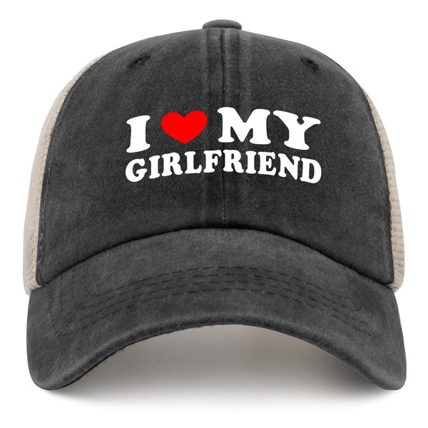 I Heart My Girlfriend I Love My Girlfriend GF hat