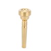 Trumpet Mouthpiece Gold Fashionable Look Beginner Musical Instrument Accessories 17C