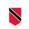 Trinidad And Tobago Car / Wall Pennant With White Border Great Souvenir