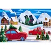Many Mornings Unisex Xmas Tree Mismatched Socks (Pack of 2),
