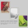 DELITON Adhesive Towel Hooks on Wall: Robe Hooks for Hanging