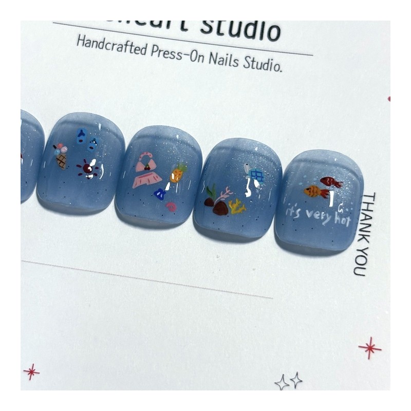 [Ar] Specializing in handmade nail tips and drawing nail art