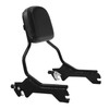 SLMOTO Standard Sissy Bar Upright Backrest Fit For Harley Fat