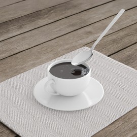 Agyo Bond Lucido Cucchiaini da Dessert – Set 3 Pezzi in Acciaio Inox, 15 cm – Design Elegante e Brillante