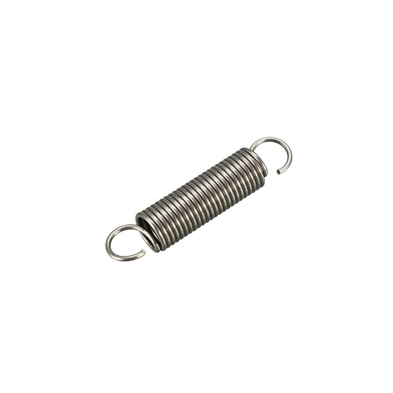 sourcing map Extended Tension Spring Wire Diameter 0.047", OD 0.39",