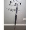 MONTBLANC PARFUMS LARGE BLACK DESIGNER UMBRELLA 38" LONG - NEW