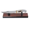 TG,LLC Treasure Gurus Natural Brown Wood Fixed Blade Knife Collection
