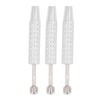 3pcs Piercing Ball Grabber Tool Short Anti Slip 4 Prong