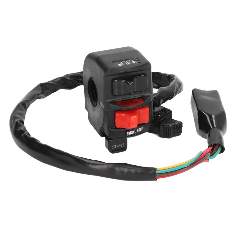 Motorcycle Handlebar Switch 46091‑1462 Headlight Shift Replacement for Bayou Lakota