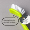 Zeal L91L Dish Brush, Lime, One Size