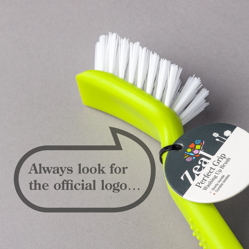 Zeal L91L Dish Brush, Lime, One Size