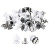 QUARKZMAN 50 Sets Cone Spike Rivets, 8 x 12 mm