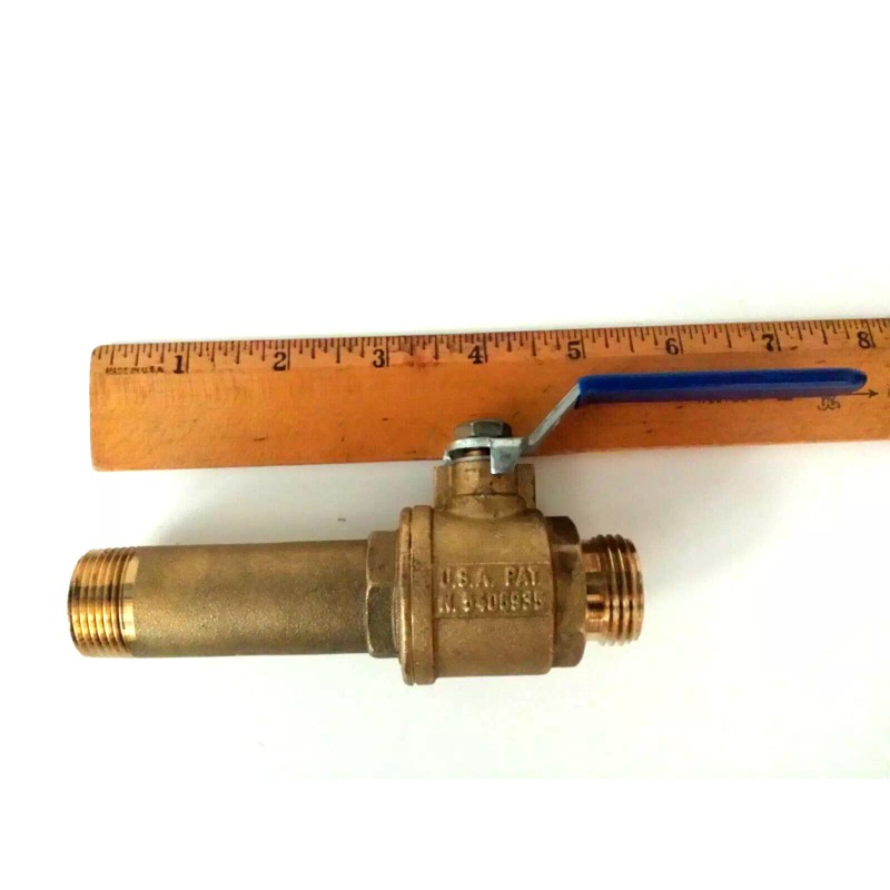Freedom Flow Brass Water Heater Drain Valve--LOOK at my insides!!!!