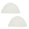HAND ® 2 Pairs Shoulder Pads - Large Mens White