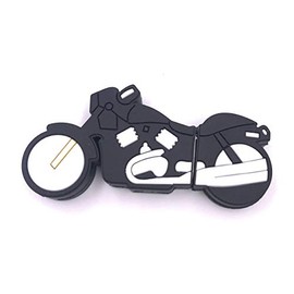 H Customs Motorcycle Bike in Black USB Flash Drive 8GB 16GB 32GB 64GB 2.0/3.0 8gb