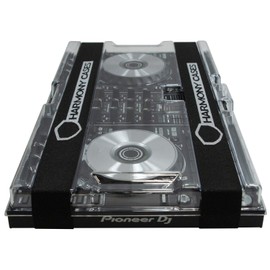 Harmony Audio Cases HC-DC1 Protective DJ Gear Saver Polycarbonate Hard Plastic Dust Cover Case Compatible with Pioneer DDJ-RR Controller Deck (Includes Stretch Bands)