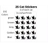 Homemade Cat Planner Stickers #100  / Planner Stickers  / Journal Stickers