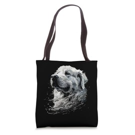 Great Pyrenees Dog Tote Bag