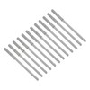 sourcing map 12 Pcs Floating Shelf Brackets, Metal Hidden Shelf