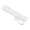 sourcing map Curtain Hooks Plastic Adjustable Depth Pinch Pleat Locking