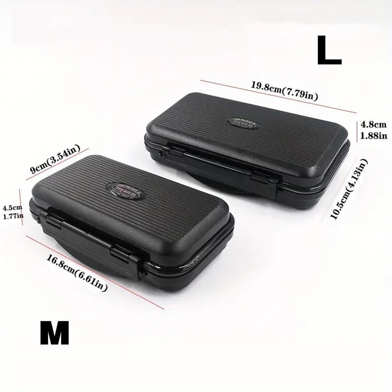 AIMALL Waterproof Fishing Tackle Box – Multi-Layer Fly Hook Storage