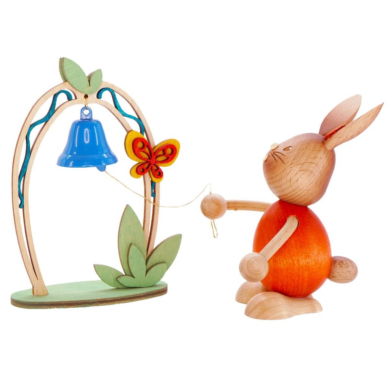 Drechslerei Kuhnert - Easter Decoration / Easter Bunny - Stupsi