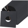 Vision Media® 12'' Vinyl Black Card Record Sleeve with Hole