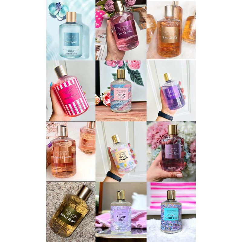 No Brand (Victoria_Secret)_Aqua Kiss Refreshing Gel Body Wash 300ml
