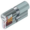 Abus Door Cylinder/Lock with Key, silver, 37796