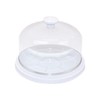 BERGEON 30097-BC Plastic Stackable Dust Cover White Transparent 6 Compartments,
