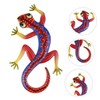BUTIFULSIC Gecko Ornament Lizard Art Wall Decorations Metal Gecko Wall