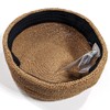 Basic Ench Paper Roll Cap Fisherman Roll Cap, Anti-stuffy, Straw