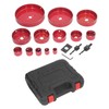 Hole Saw Set, 17Pcs Hole Saw Kit, Bi Metal Drill