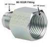 Dormont Flare Fitting Gas Adapter, 1/2 Inch, 0