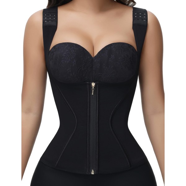 SHAPSHE Waist Trainer for Women, Tummy Control Sports Girdle, Workout