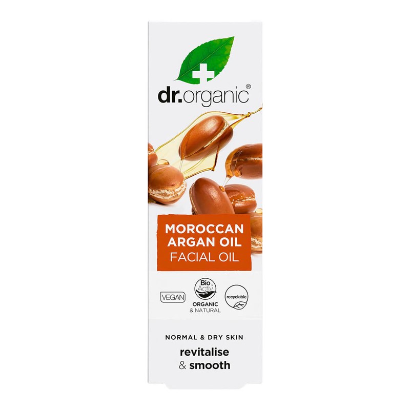 Dr Organic Moroccan Argan Oil Facial Oil, 30ml