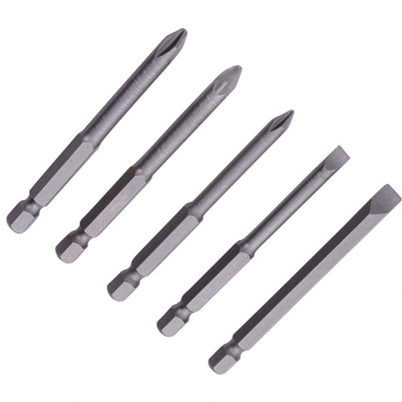 Blue Spot Tools 14123 5 Piece 75mm (3") Screwdriver Bits