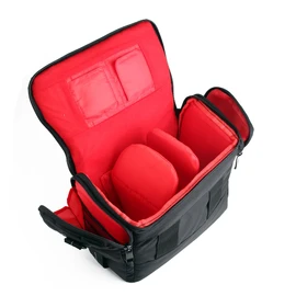 K-S-Trade Camera Bag for Olympus OM System OM-5 for Olympus OM System OM-5 Camera Bag Shoulder Bag Accessories Bag Separable, black, Camera Case for Olympus OM System OM-5