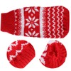 Lovely Snowflake Pet Clothing Winter Christmas Sweater Warm Clothes for